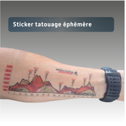 Sticker tatouage éphémère