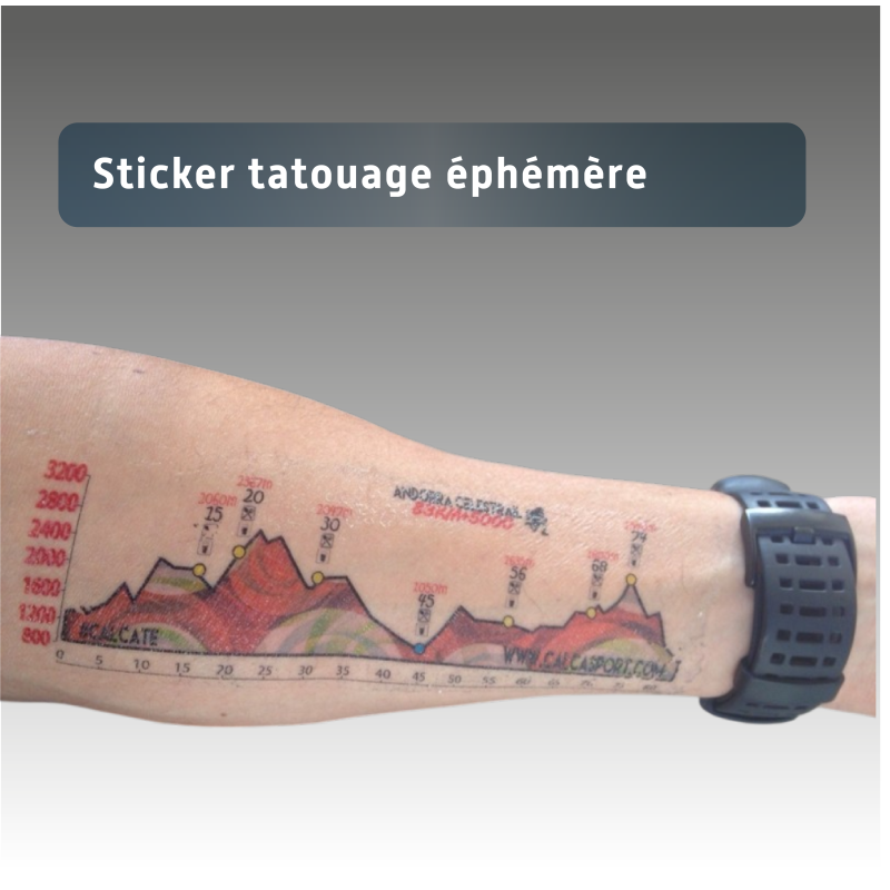 Sticker tatouage éphémère