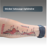 Sticker tatouage éphémère