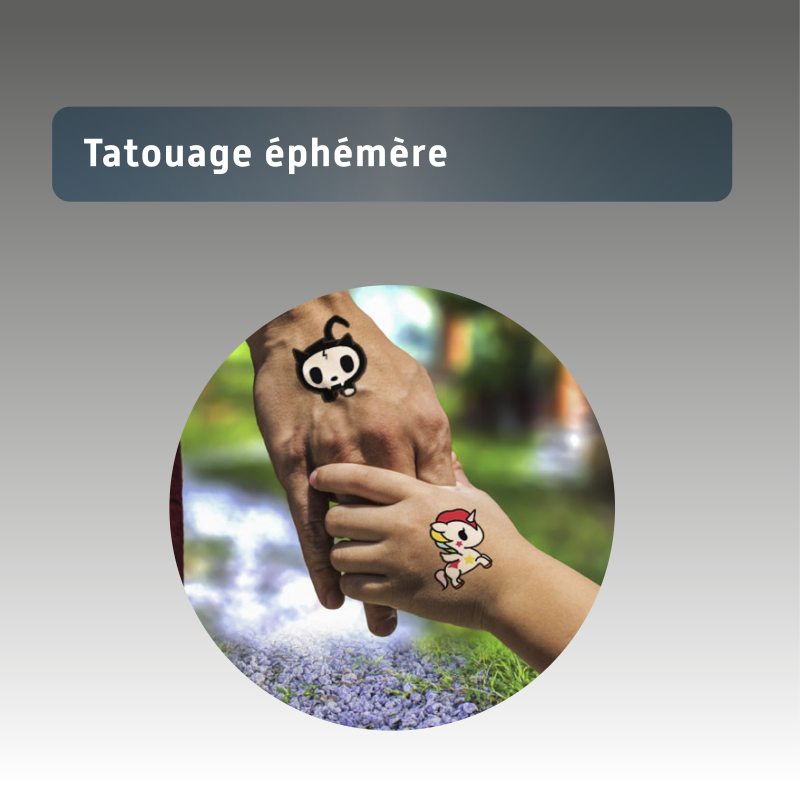 Tatouage éphémère Tattoo