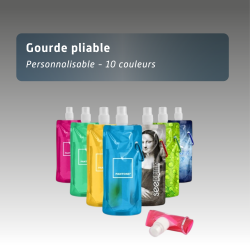 Gourde pliable