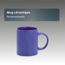 Mug céramique personnalisable