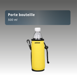 Porte-bouteille (500 mL) avec crochet en plastique