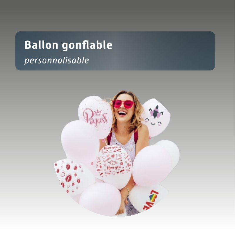 Ballon gonflable personnalisé