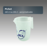 Pichet 100 cl personnalisable 100 cl ou 150 cl