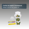 Cartes en papier ensemencé