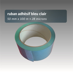 Ruban adhésif plastique 50x100 m | Disponible en 10 coloris