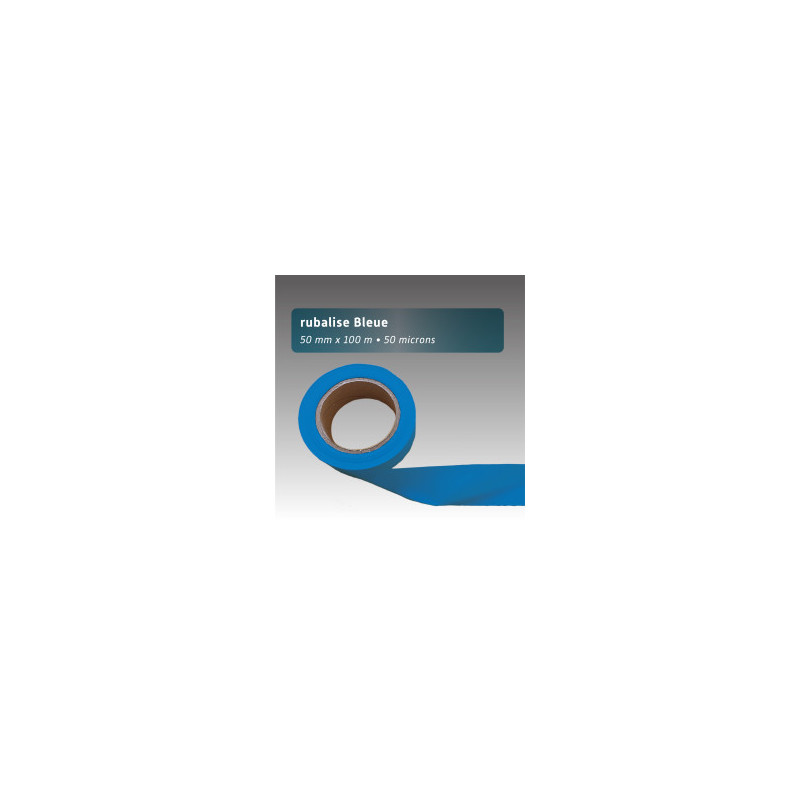 Rubalise Plastique Unie 50 mm x 100 m – Balisage & Signalisation Événements Sportifs