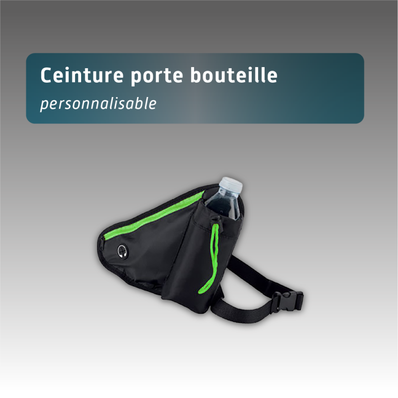 Ceinture porte bouteille - personnalisable