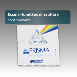 Essuie-lunettes microfibre personnalisée