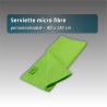 serviette micro fibre personnalisée pas cher pour le sport
