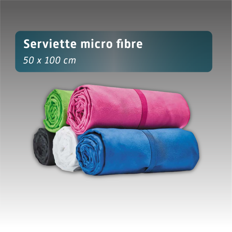Serviette micro fibre 50*100cm