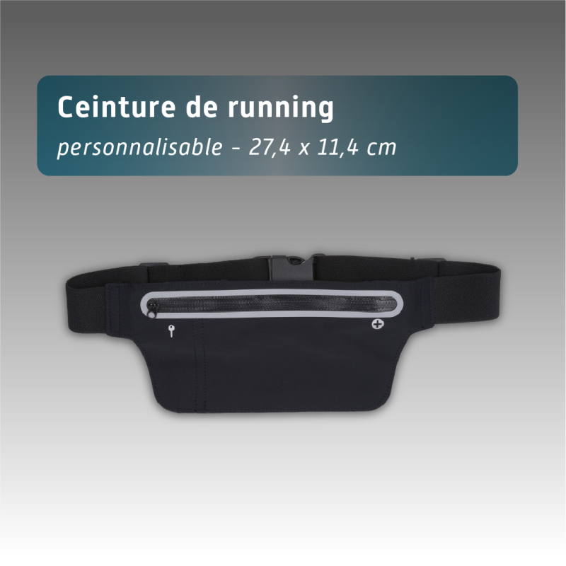Ceinture de running personnalisable