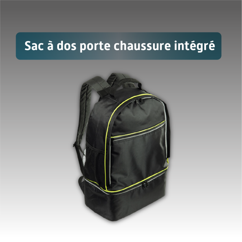 Sac à dos avec porte chaussure intégré