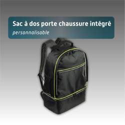 Sac à dos avec porte-chaussures - personnalisable