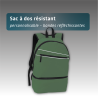 Sac à dos résistant avec bandes réfléchissantes - 6 couleurs disponibles - personnalisable