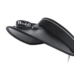 Visière avec ventilateur rechargeable personnalisable -3 vitesses -Batterie 150 mAh