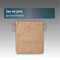 Sac en jute - personnalisable