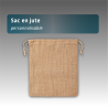 Sac en jute - personnalisable