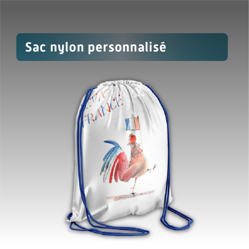 Sac nylon personnalisé