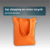 Sac shopping en coton recyclé - 8 couleurs disponibles - personnalisable
