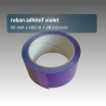Ruban adhésif plastique 50x100 m | Disponible en 10 coloris