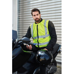Gilet de Motard Haute Visibilité