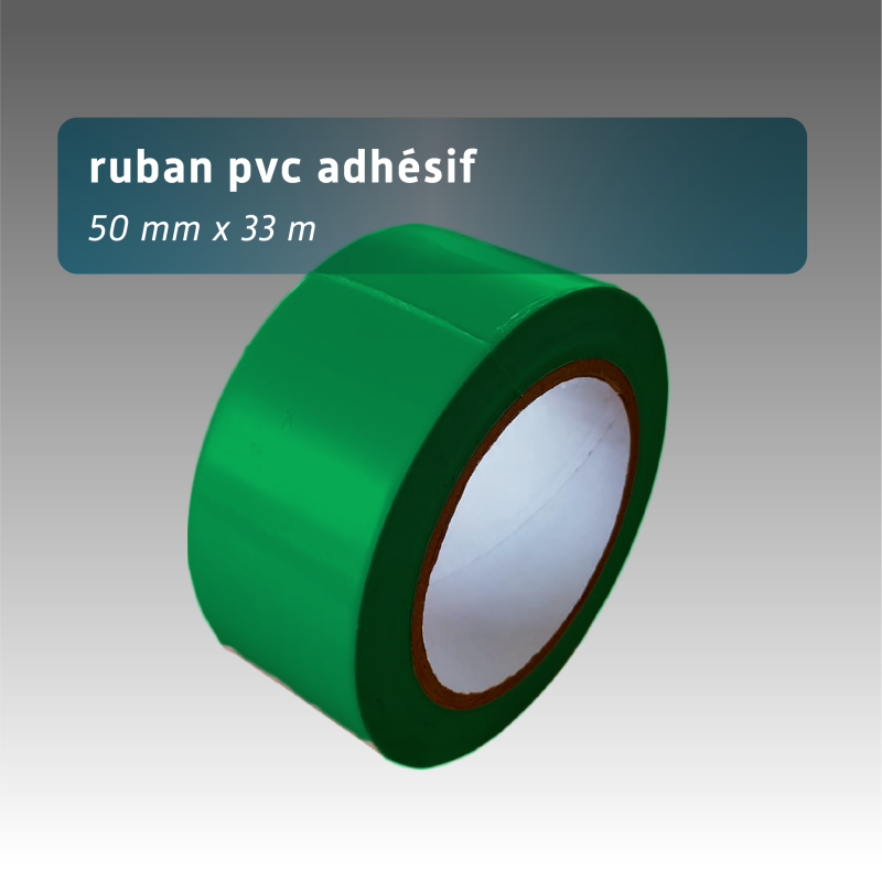Ruban PVC adhésif 50mm*33m