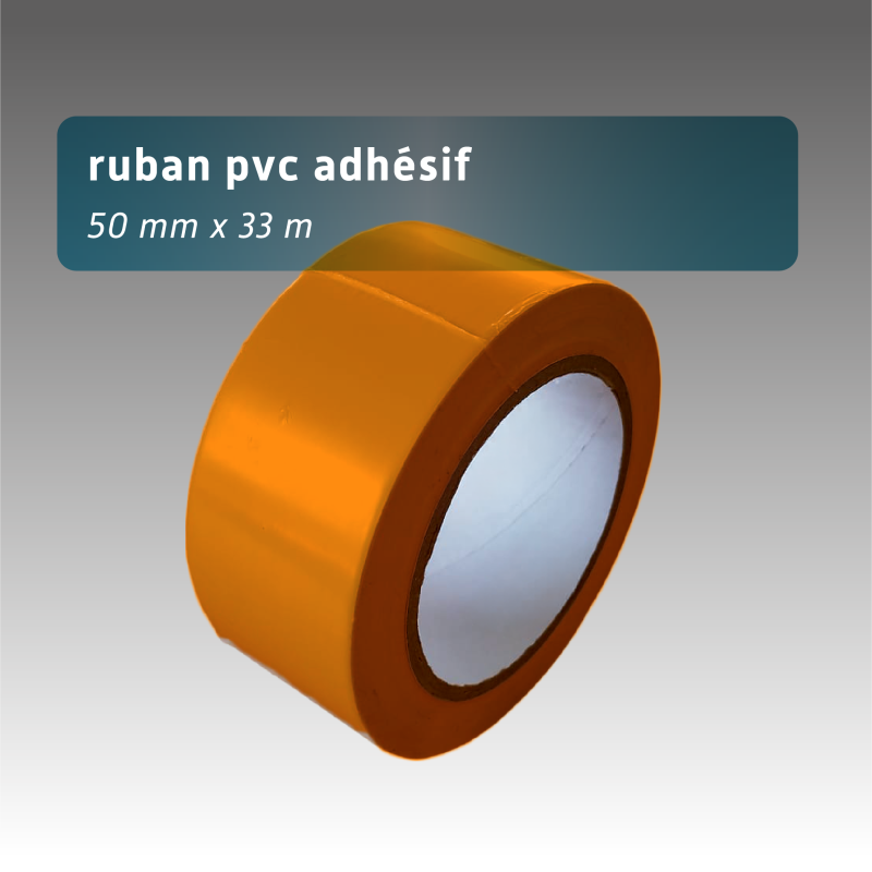 Ruban PVC adhésif 50mm*33m