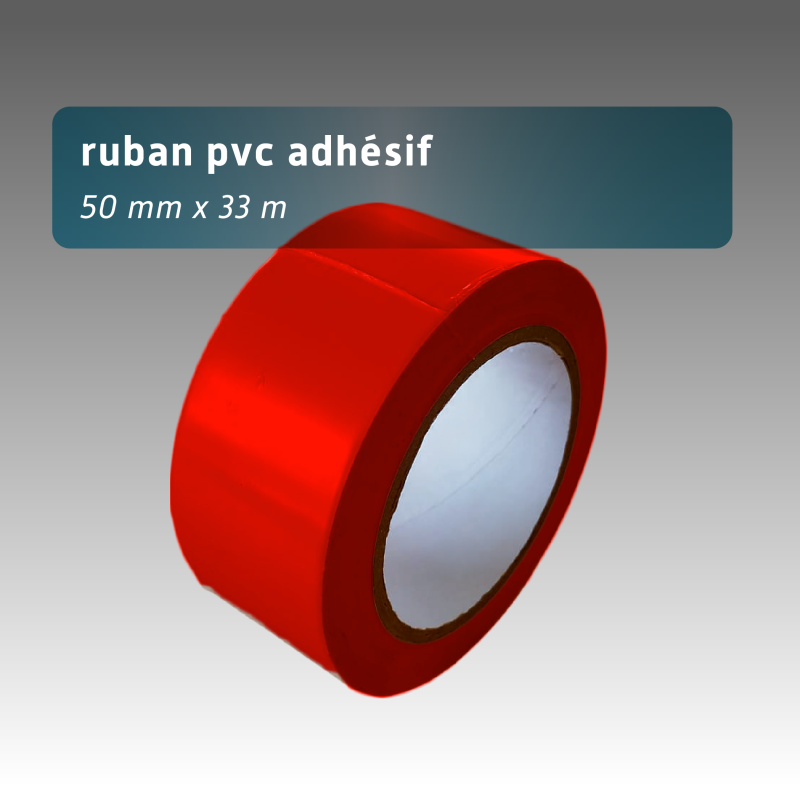 Ruban PVC adhésif 50mm*33m
