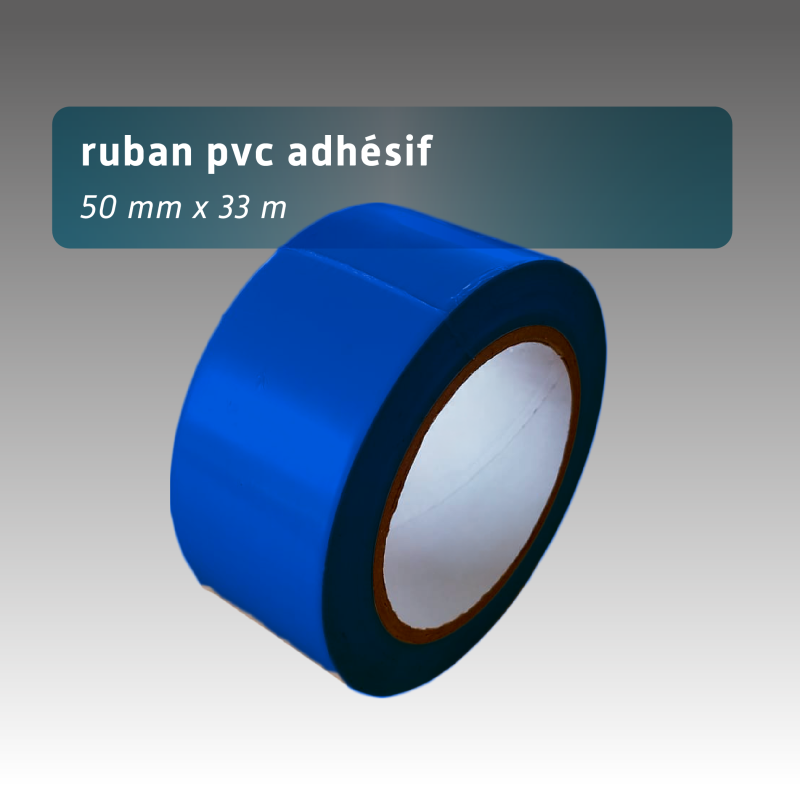 Ruban PVC adhésif 50mm*33m