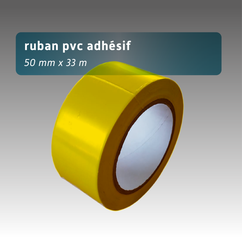 Ruban PVC adhésif 50mm*33m