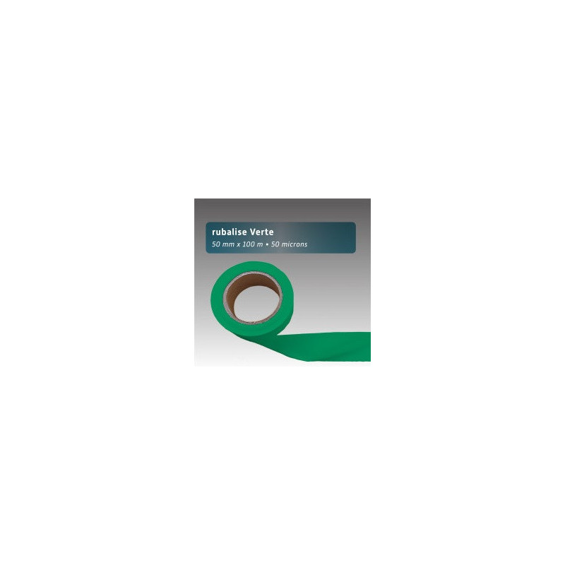 Rubalise Plastique Unie 50 mm x 100 m – Balisage & Signalisation Événements Sportifs