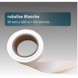 Rubalise Plastique Unie 50 mm x 100 m – Balisage & Signalisation Événements Sportifs