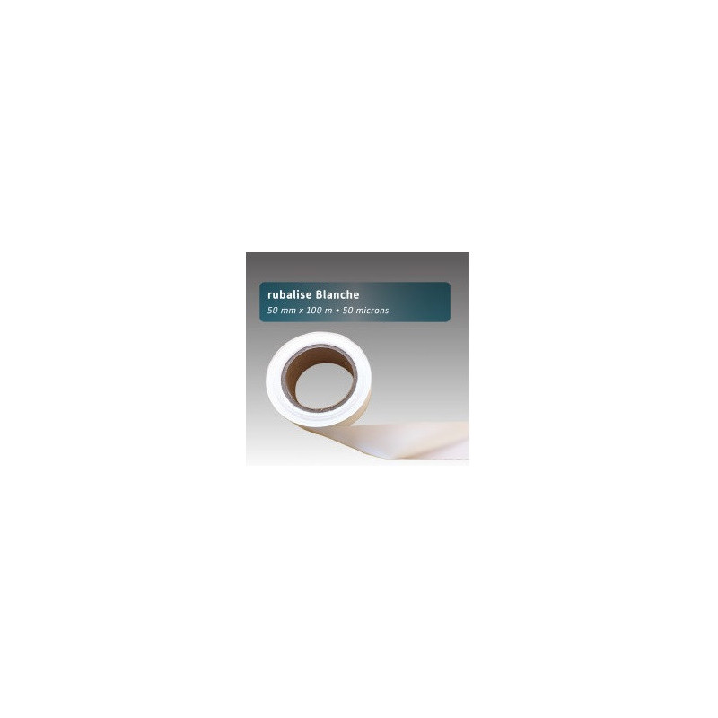 Rubalise Plastique Unie 50 mm x 100 m – Balisage & Signalisation Événements Sportifs