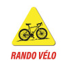 Panneau RANDO VÉLO Aquilux 70 × 90 cm
